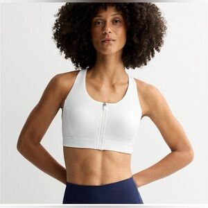 TEK GEAR Ultrastretch
Medium Support Zip Front Sports size 3X